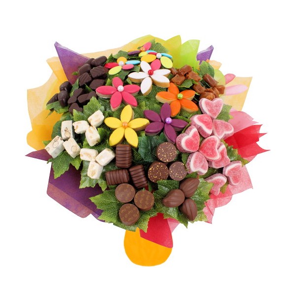 Bouquet de fleurs en chocolat - 360g